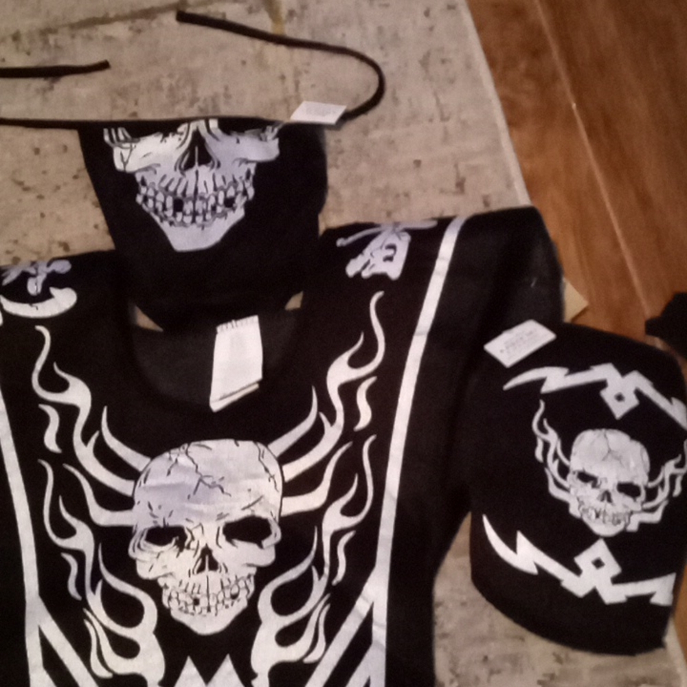 Halloween Costume👻 NINJA SKULL